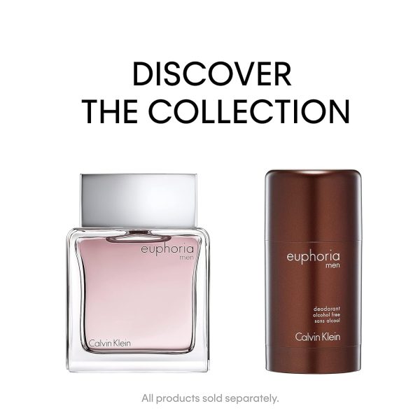 Calvin Klein Euphoria Deodorant for Men – With Notes of Ginger, Black - Image 4