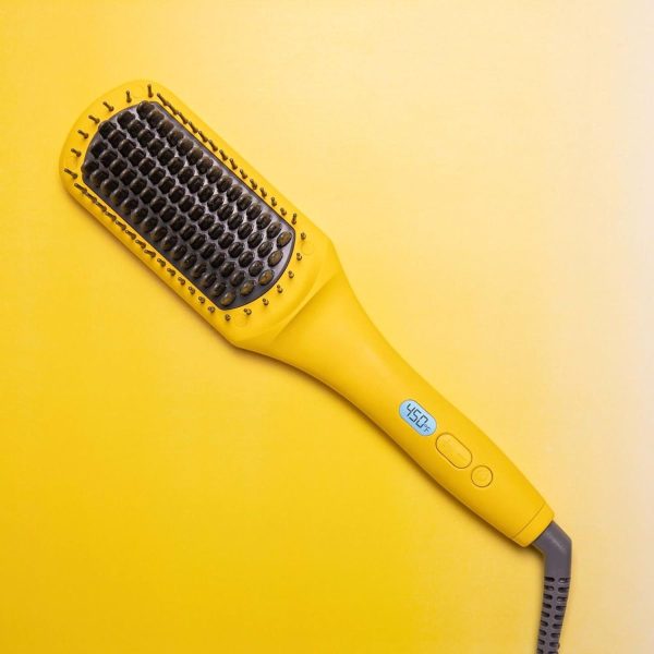 Drybar The Brush Crush Heated Straightening Brush | One Step Hair - Image 3