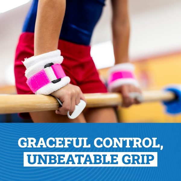 Gibson Rainbow Gymnastics Grips for Beginner, Unisex Durable Leather Grip - Image 10