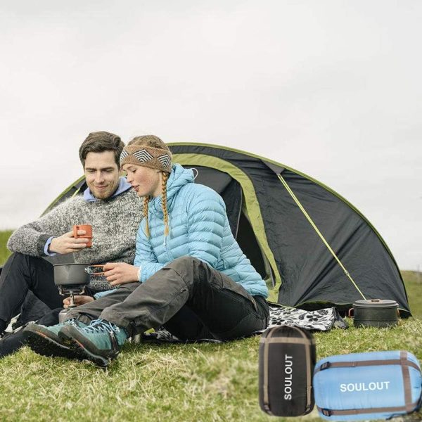 Sleeping Bag,3-4 Seasons Warm Cold Weather Lightweight, Portable, - Image 6