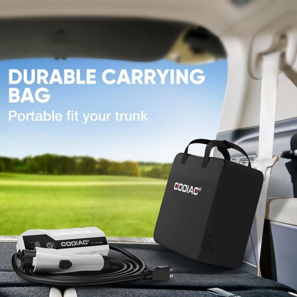 EV101 Portable EV Charger Level 1+2, 8/10/13/16 Amp Adjustable Electric Car - Image 6