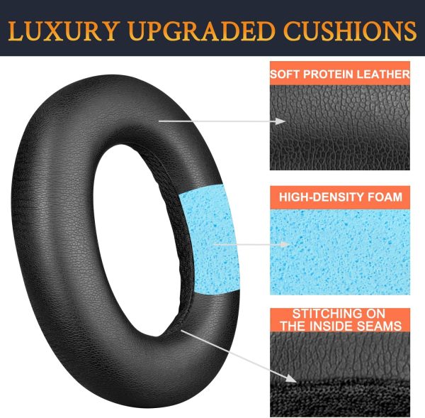 SOULWIT Ear Pads Cushions Replacement for Bowers & Wilkins PX7 Over-Ear - Image 4