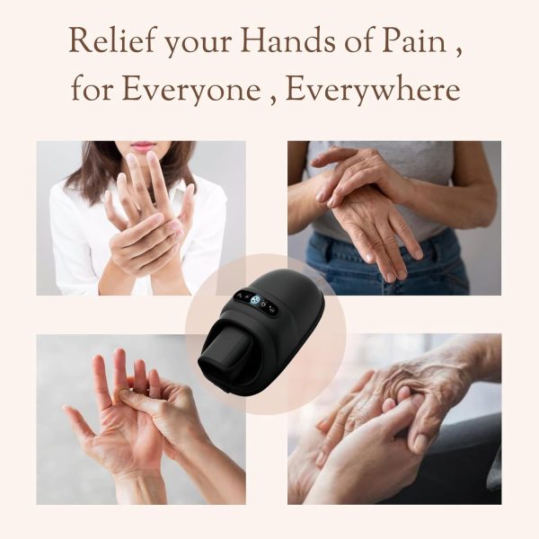 Hand Massager with Heat and Compression for Arthritis and Tunnel, Finger - Image 9