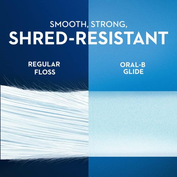 Oral-B Glide Cool Mint Deep Clean Floss, 6 Count, Glide Dental Floss - Image 5