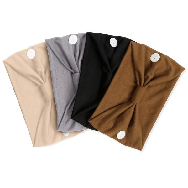 Button for Mask Women Nurses Headband No Slip Elastic Ear Protection Men - Image 7