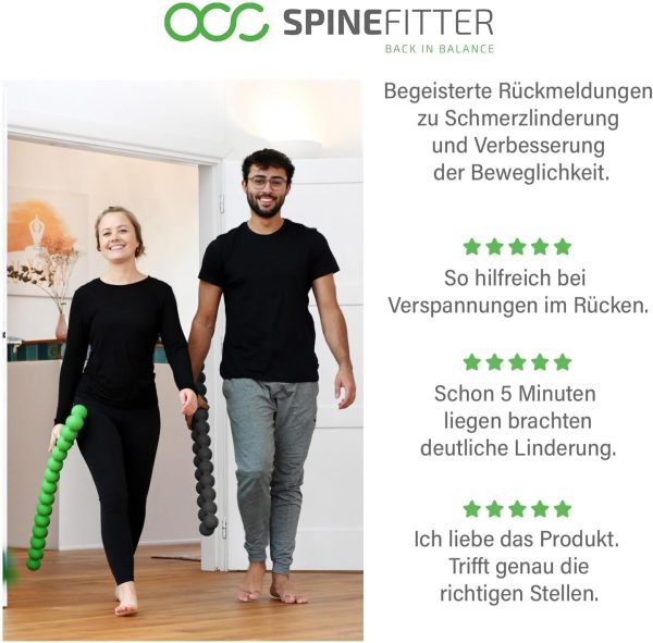 SPINEFITTER by SISSEL Blue | Massage Device for Back & Balance | Back - Image 8