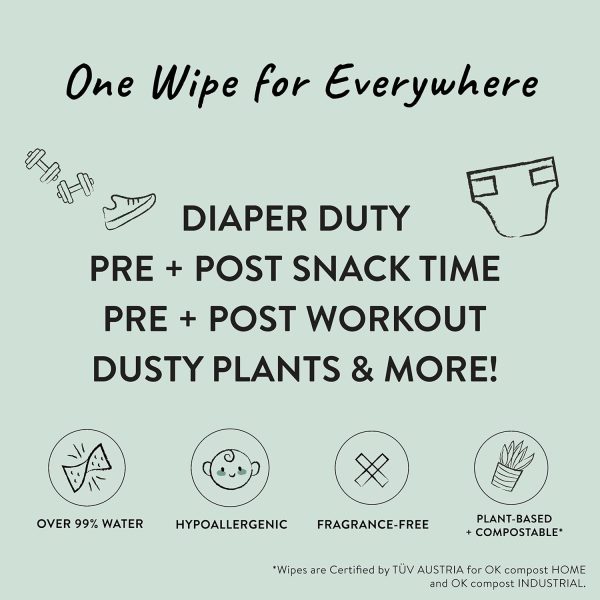 The Honest Company Clean Conscious Unscented Wipes | Over 99% Water, - Image 3