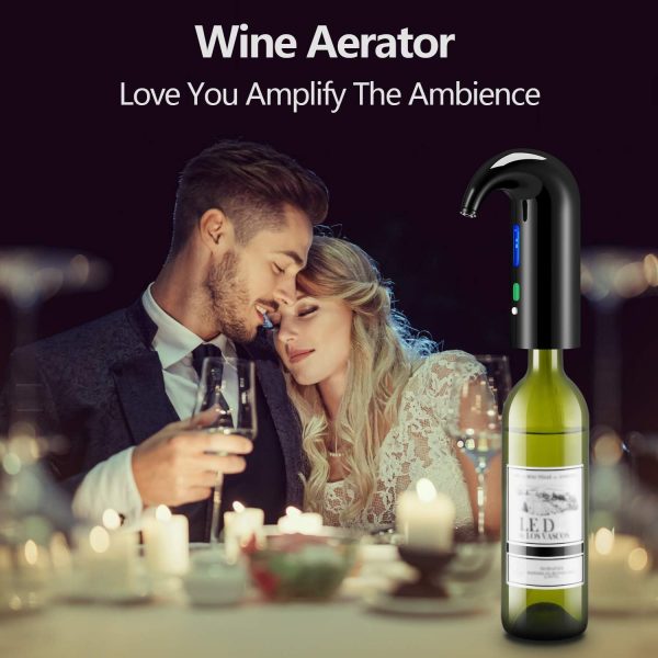 Wine Aerator Electric Wine Decanter Best Sellers One Touch Red -White Wine - Image 3