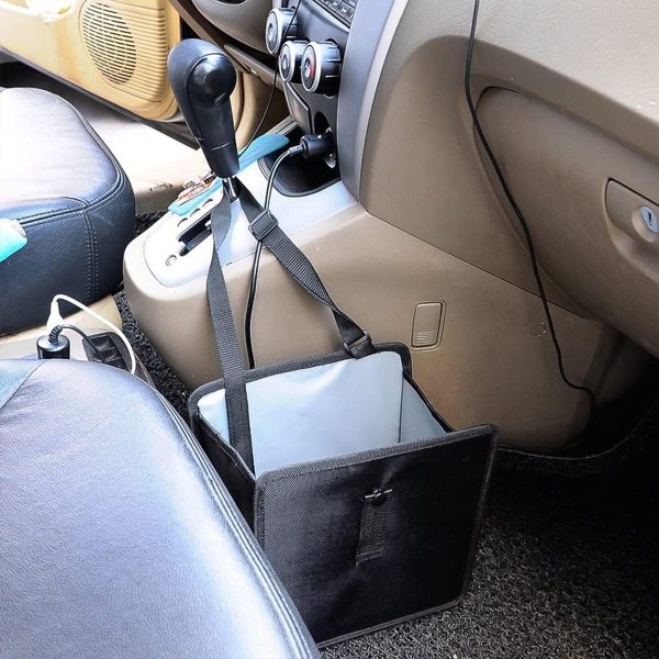 Fekey&JF Foldable Car Trash Can, Hanging Waterproof Leakproof Trash Can - Image 7