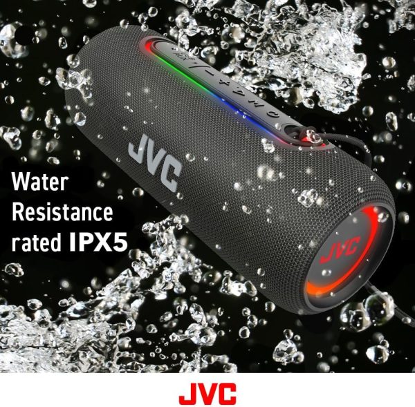 JVC Illuminated Portable Wireless Speaker with 20W max outputs, Dynamic - Image 4