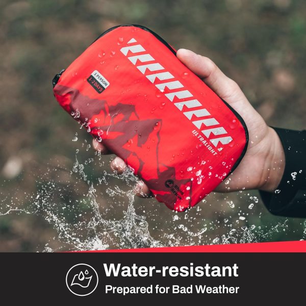RHINO RESCUE Mini First Aid Kit Ultralight Waterproof Medical Kit for - Image 4