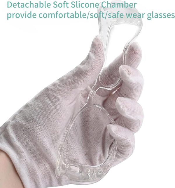 Christmas Dry Eyes Relief Eyeglasses, Blue Light Blocking, Moisture Chamber - Image 5