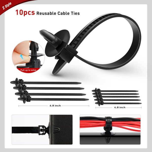 Nilight 820Pcs Car Push Retainer Clips & Auto Fasteners Assortment -36 Most - Image 7
