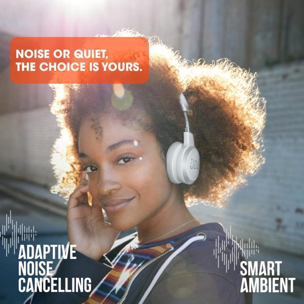 JBL Live 460NC Wireless Noise Cancelling On-Ear Headphones, Bluetooth 5.0, - Image 6