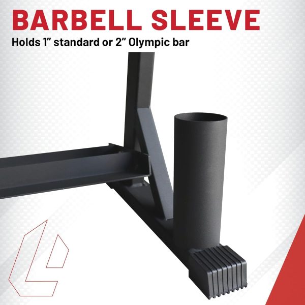 Lifeline Fitness Home Gym 3-Shelf Dumbbell and Kettlebell Storage Rack with - Image 4