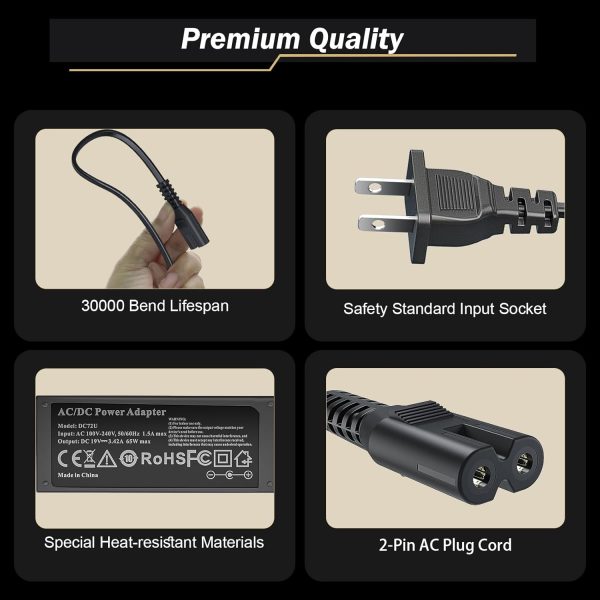Punasi 19V Replacement for JBL Xtreme 2 Charger/Boombox 2/ Extreme 2/ JBL - Image 4