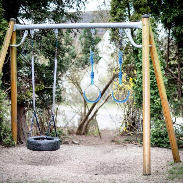 7 Colorful Ninja Rings Kit for Kids Adult, Playground Training Equipment - Image 4