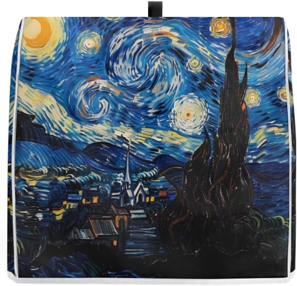Cozeyat Starry Night Stand Mixer Dust Cover With Pocket Soft Easy To Clean - Image 3