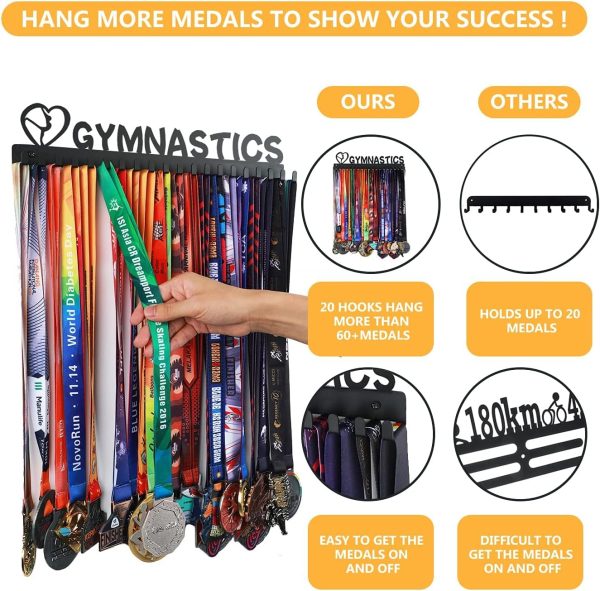 Goutoports Medal Holder Display Hanger - She Believed She Could She Did - - Image 2