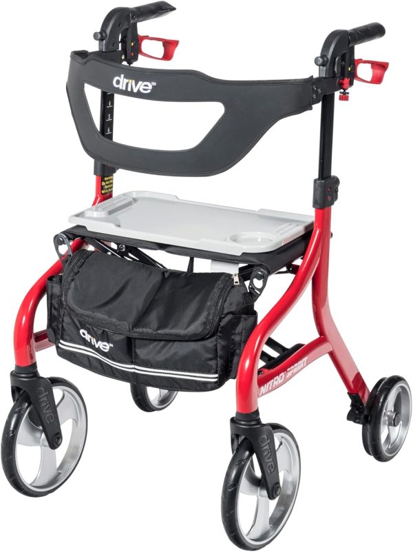 Drive Medical Nitro Sprint Rollator Tray, Walker Tray, Walker Tray for - Image 2