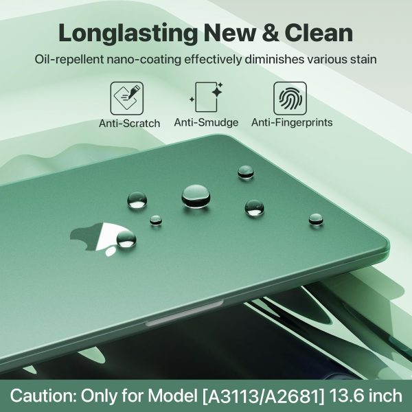 Compatible for MacBook Air 13.6 inch Case M3 M2 2024-2022 Release Model - Image 4
