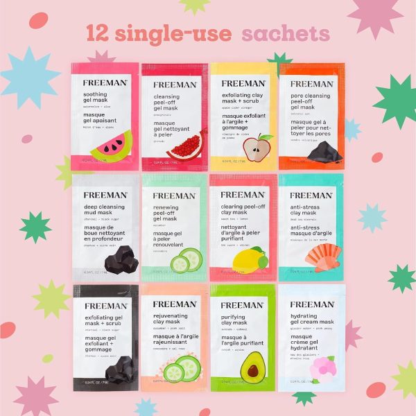 FREEMAN Face Mask Gift Set, Valentine's Day Gift, Limited Edition 12 Days - Image 4