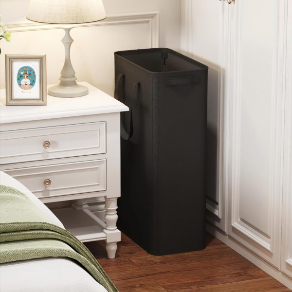 Lifewit 65L 2 Pack Slim Laundry Hamper, Narrow Laundry Basket with Handles, - Image 8
