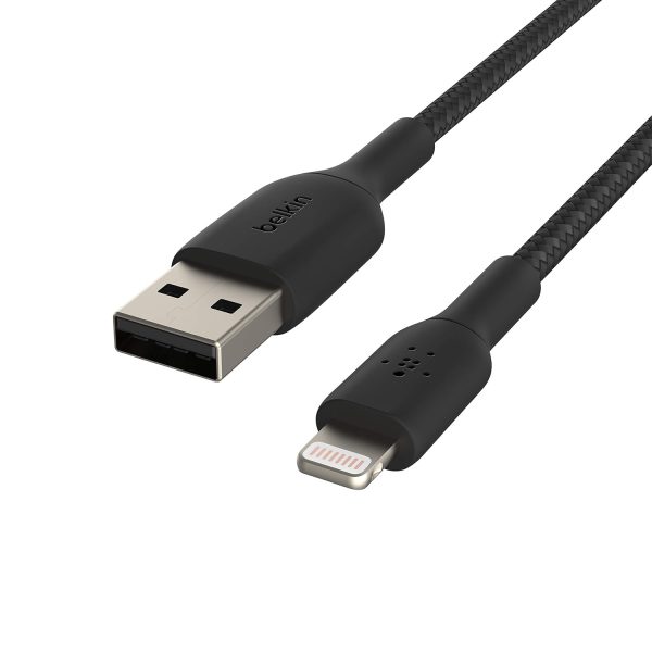 Belkin BoostCharge Braided Lightning Cable - 3.3ft/1M - MFi Certified Apple - Image 4