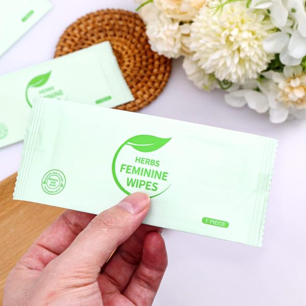 Individually Wrapped Personal Hygiene Wipes,100 Pack Feminine Wipes - Image 4