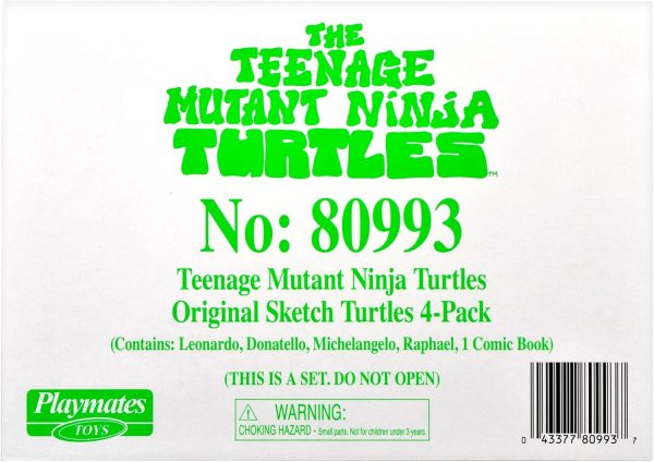 Teenage Mutant Ninja Turtles: Original Sketch Collector Figure with Comic - Image 9