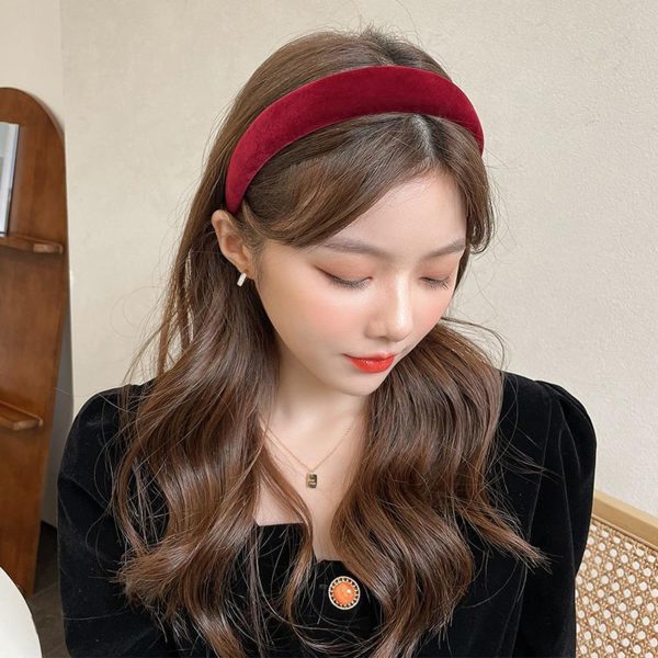Velvet Wide Headbands for Women Soft Head Bands Diademas Para Mujer De Moda - Image 2