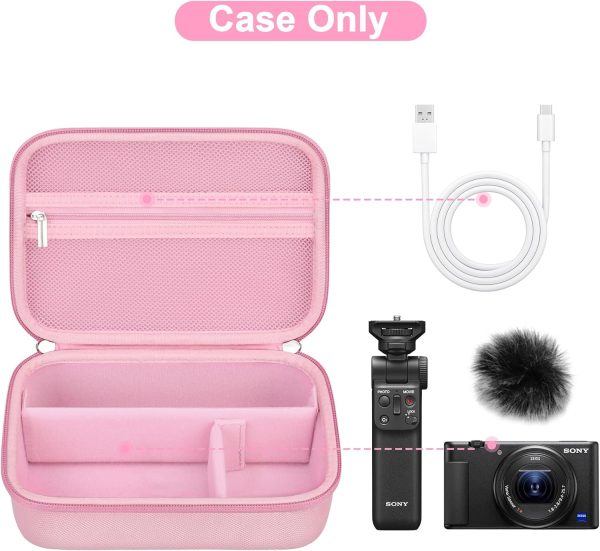 Canboc Carrying Camera Case for Sony ZV-1/ ZV-1 II/ZV-1F Vlog Digital & - Image 2