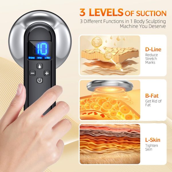 COMEBY Body Sculpting Machine - Professional Cordless Cellulite Massager - - Image 2