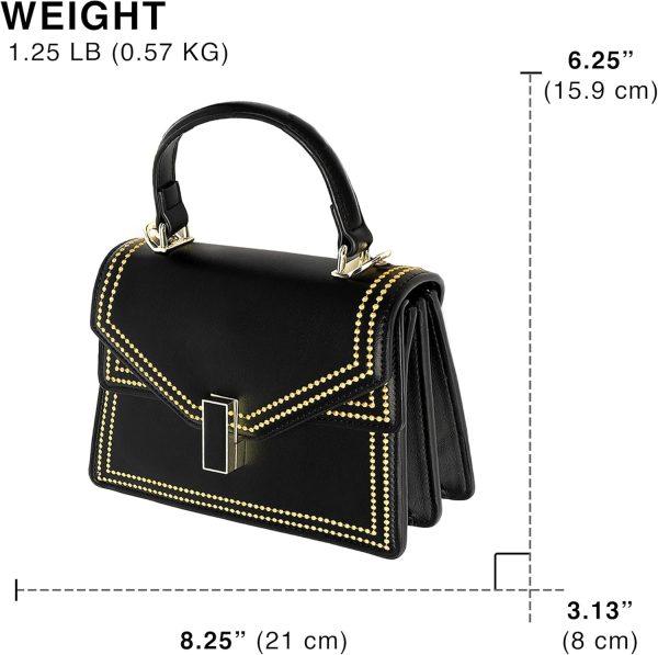 Scarleton Top Handle Satchel Purses for Women, Shoulder Bag Purse, - Image 3