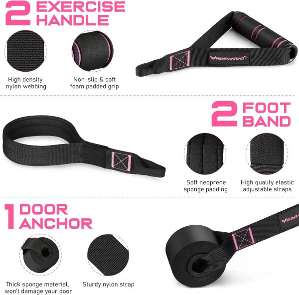 Pilates Bar Kit with Resistance Bands, Multifunctional Pilates Bar for - Image 3
