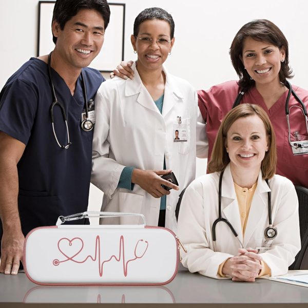 BOVKE Travel Stethoscope Case for for 3M Littmann Classic III, Lightweight - Image 7