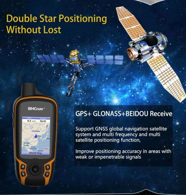 NAVA F30 Handheld GPS Units,Colorful Map Handheld GPS Navigation - Image 5