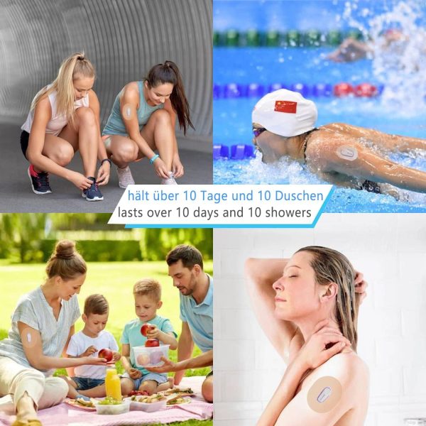 20 Packs Adhesive Patches for Dexcom G6 CGM – Waterproof & Sweatproof - Image 4