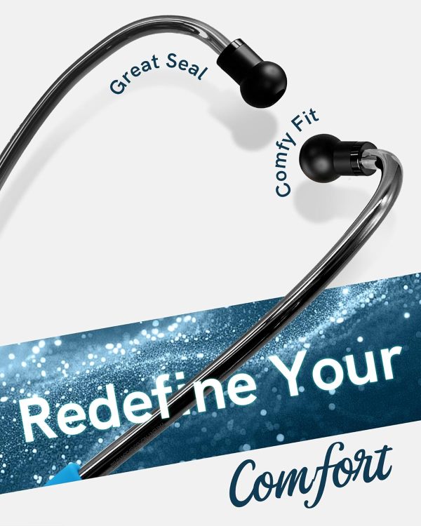 FriCARE Dual-Sided Stethoscope - Tunable Stethoscopes for Nurses, Medical - Image 4