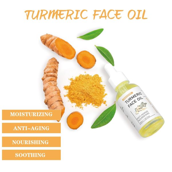 5 PCS Turmeric Soap Bar Turmeric Skin Care Set, Turmeric Face Moisturizer - Image 4