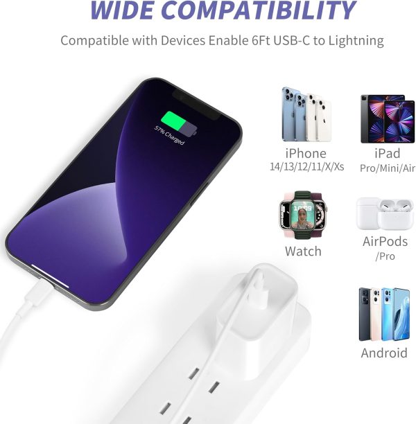 MAILESI for iPhone Charger Fast Charging,[MFi Certified] 2Pack 20W Type C - Image 6