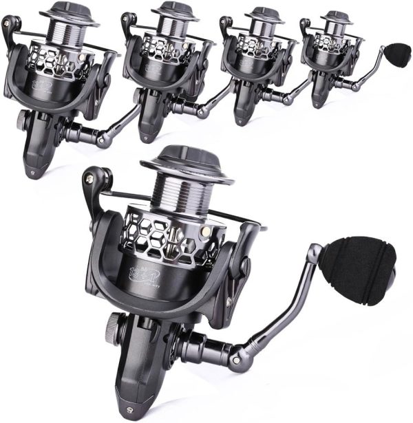 Sougayilang Fishing Reel 13+1BB Light Weight Ultra Smooth Aluminum Spinning - Image 8