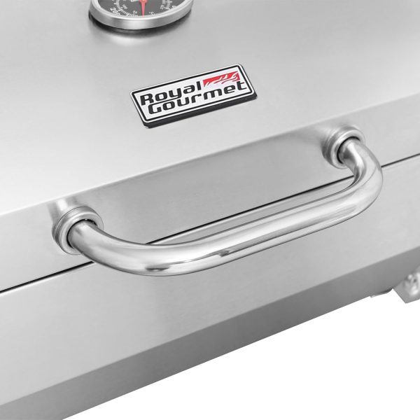 Royal Gourmet GT1001 Stainless Steel Portable Grill, 10000 BTU BBQ Tabletop - Image 13