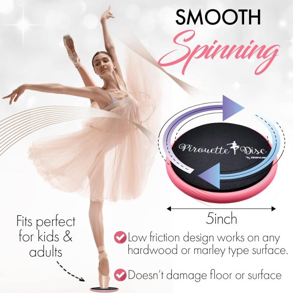 Ballet Pirouette Disc for Dancers - Portable Turn Disc for Dancing on - Image 5