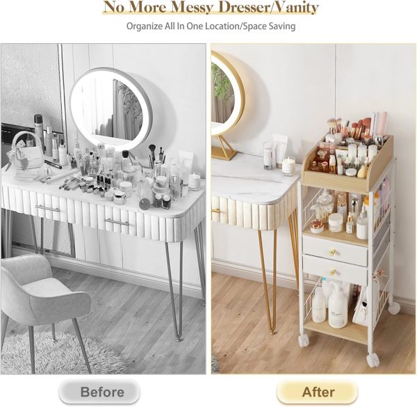 Makeup Organizer, Floor Skincare Organizers, Make Up Organizers and Storage - Image 4