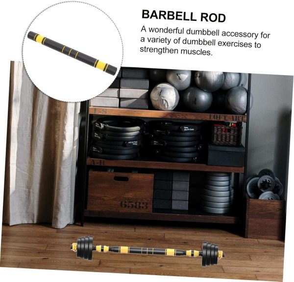 Dumbbell Bar Set Gym Bag Pull up Bars Grip Tape Adjustable Hanger Men - Image 5