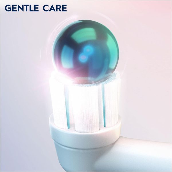 Oral-B iO Gentle Care Electric Toothbrush Head, Twisted & Angled Bristles - Image 4