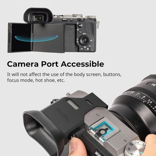 SMALLRIG A7CII A7CR Camera Viewfinder Eyecup, Viewfinder Eye Cup with Small - Image 5