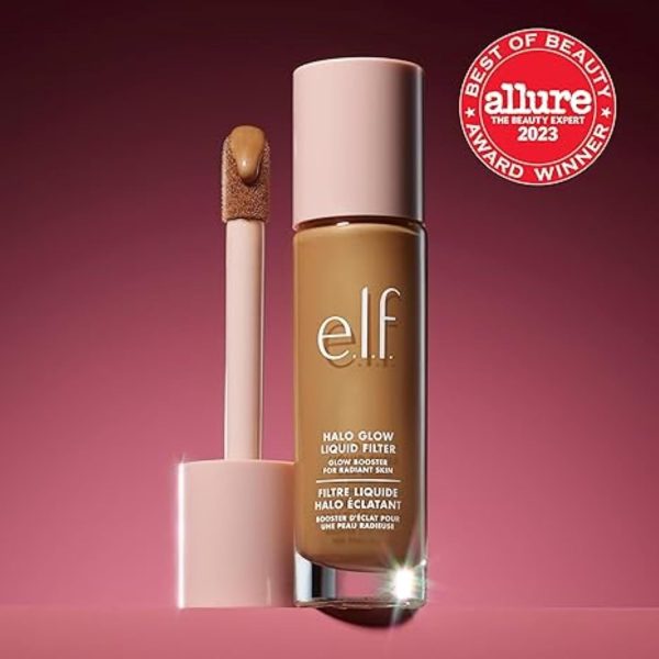 e.l.f. Halo Glow Liquid Filter, Complexion Booster For A Glowing, - Image 5