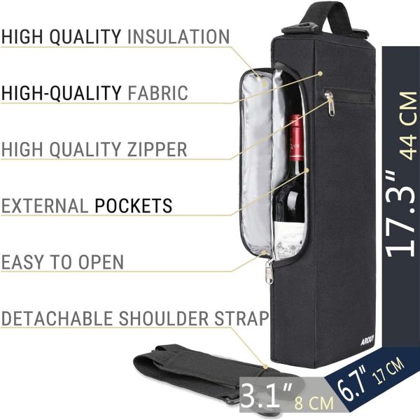 AROUY Golf Cooler Bag - Golf Accessories for Men and Small Soft Cooler Bags - Image 3